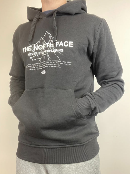 The North Face Mens Front Peak Hoodie / Black / Rrp £70