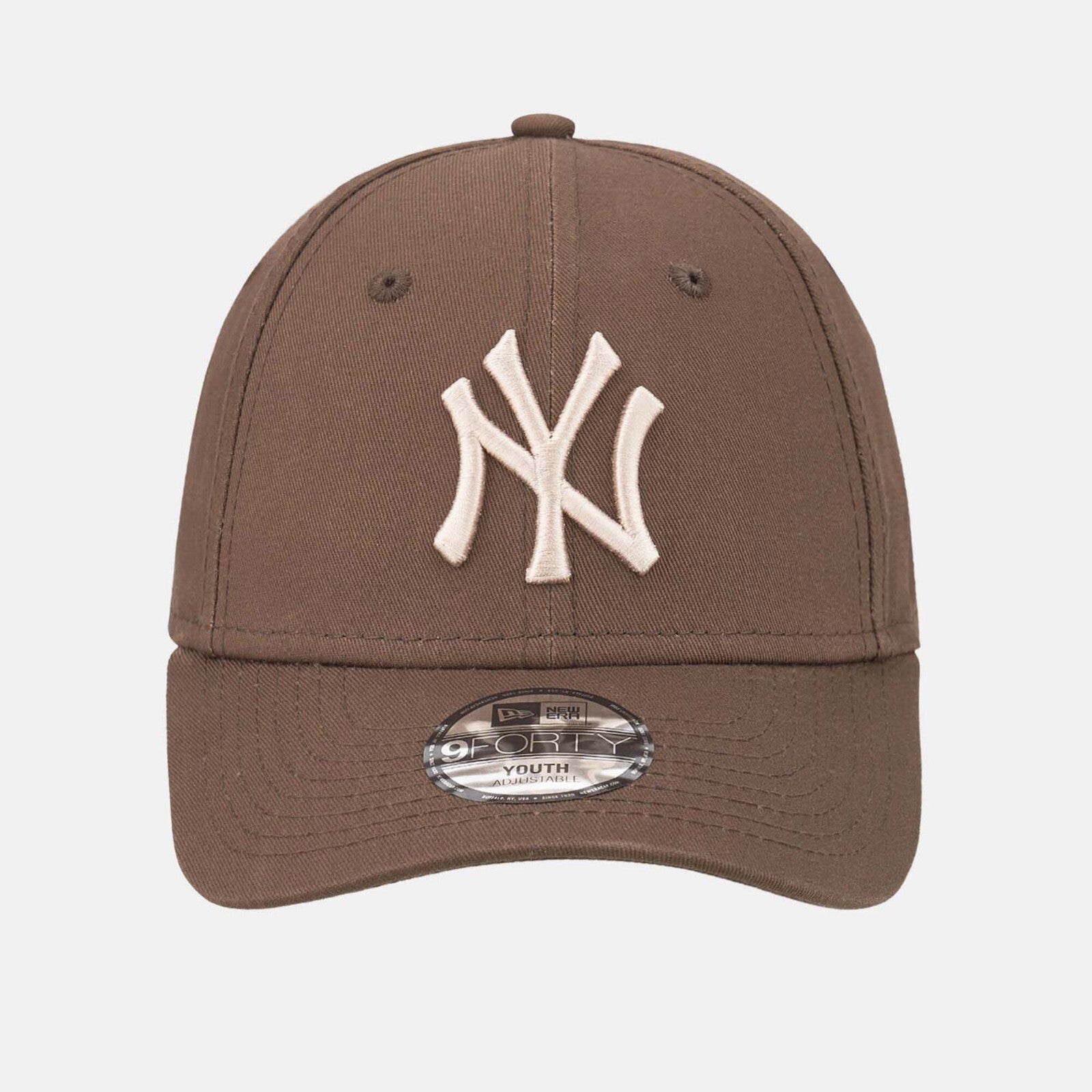 New York Yankees Kids Essential New Era 9Forty Hat / Brown Stone / RRP £19