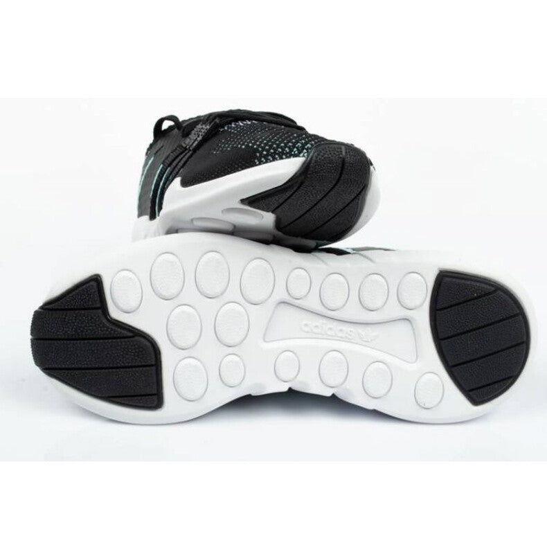 Adidas Women's EQT Support ADV Primeknit Trainers / Black Aqua White / RRP £120