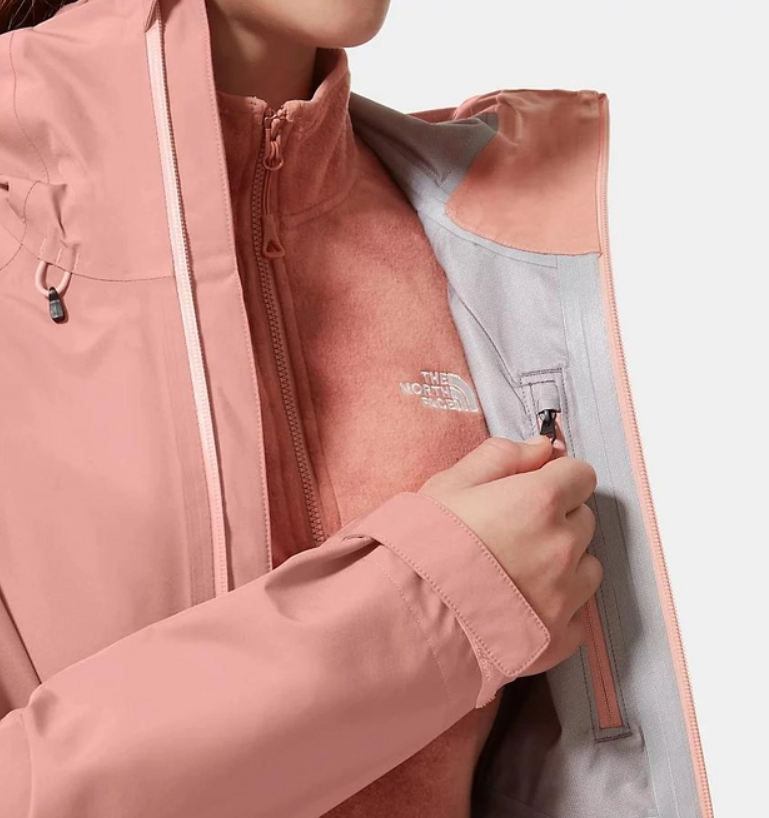 The North Face Women's Dryzzle Futurelight Parka Jacket / Rose Dawn / RRP £260