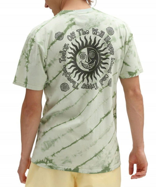 Vans Mens Trippy Thoughts Tie Dye T-Shirt / Celadon Green, Tie Dye / RRP £35
