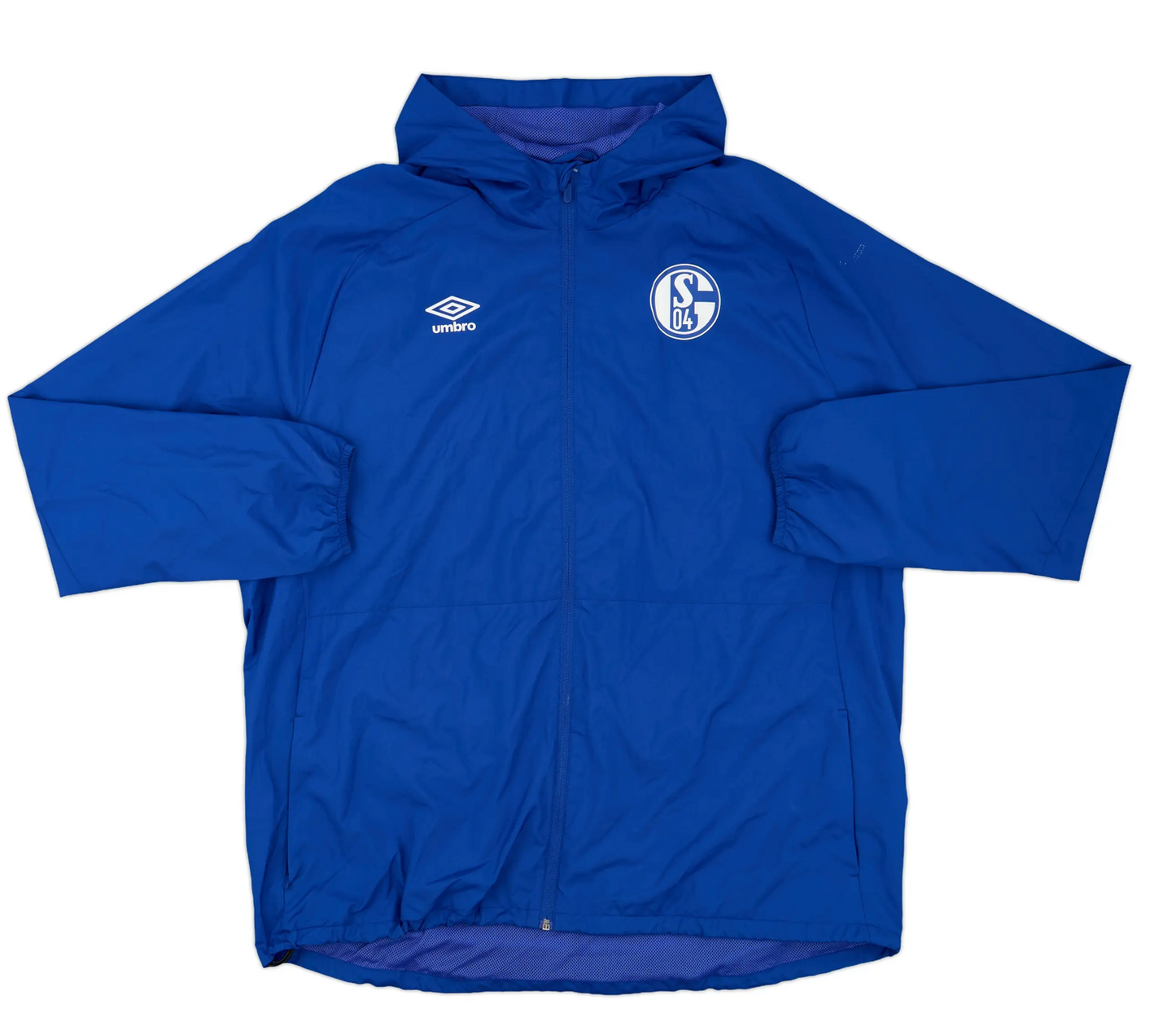 Umbro Kids Schalke Hooded Jacket / Blue / RRP £50