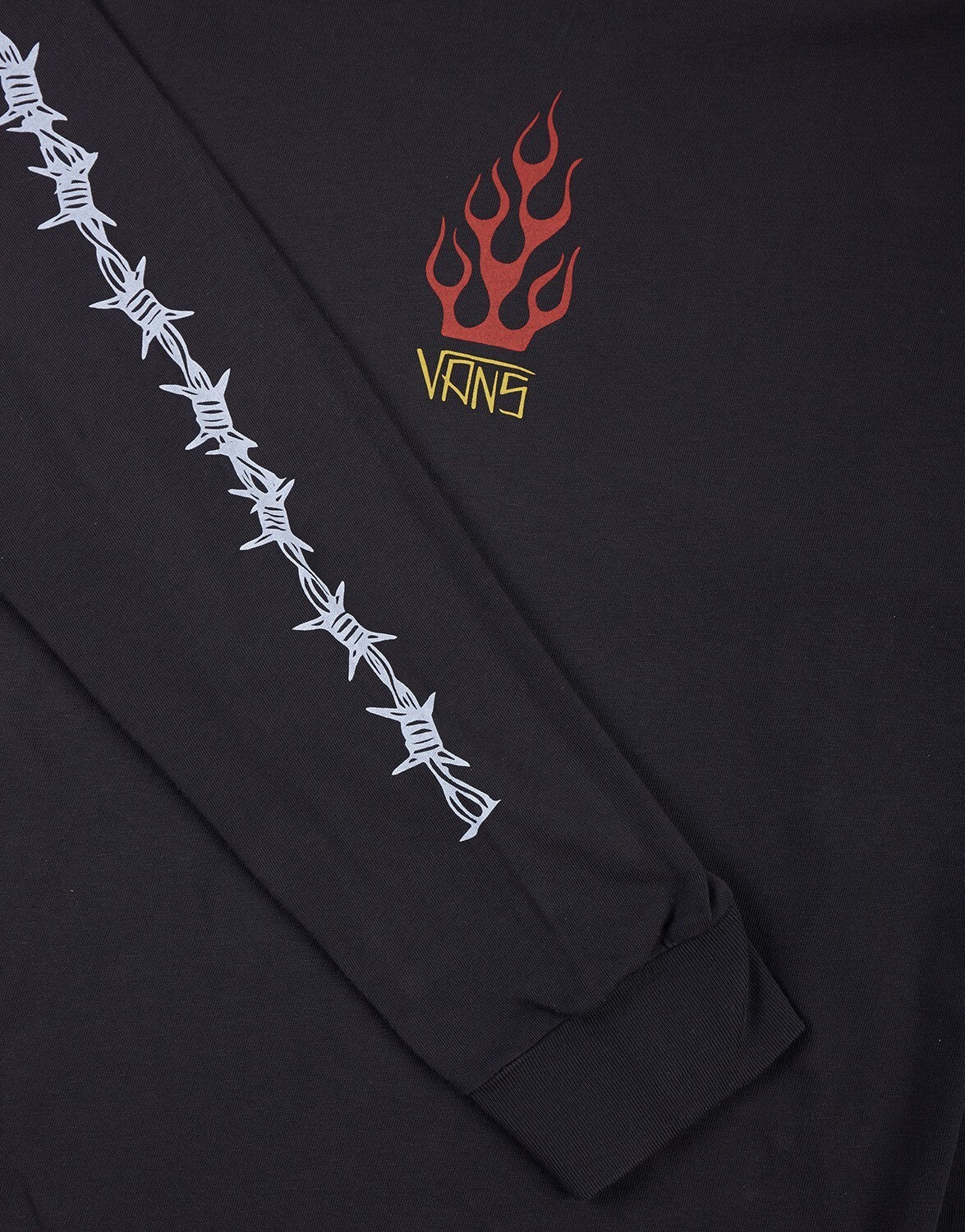 Vans Mens Elijah Berle Vintage Long Sleeve T-shirt / Black / RRP £52