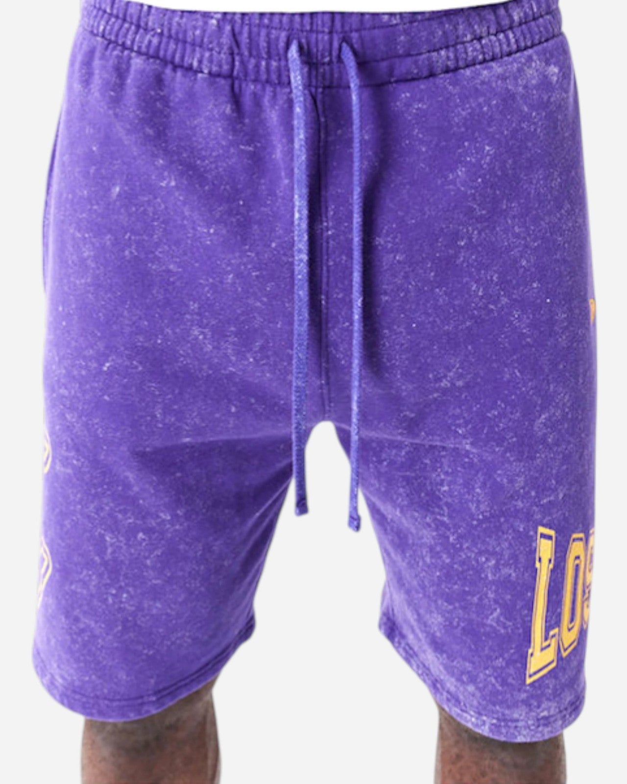 New Era Mens LA Lakers Washed Short / Purple / RRP £45