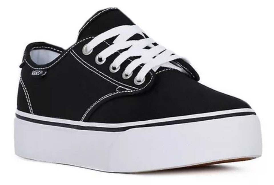 Vans Womens Camden Platform Trainers / Black White / RRP £57