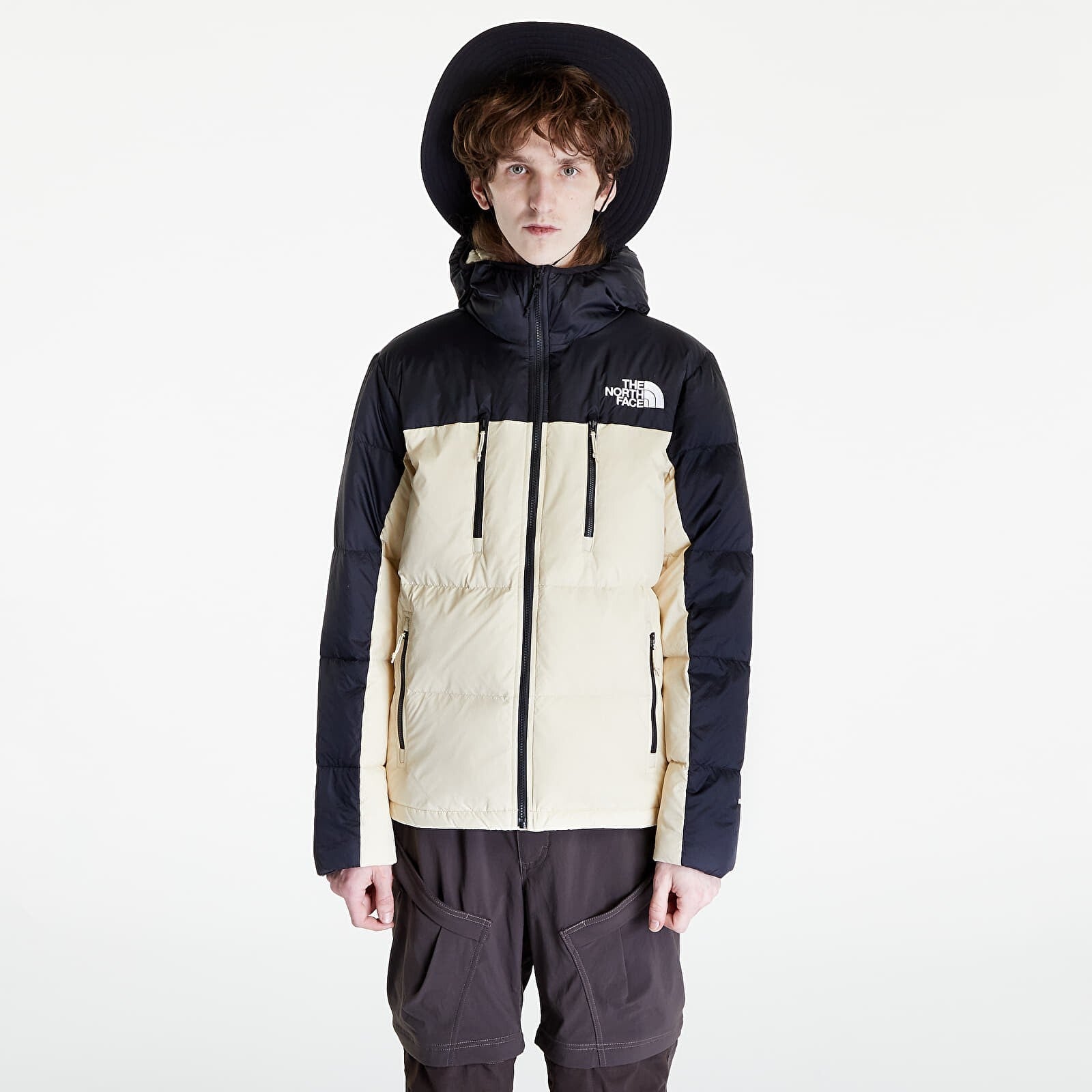 The North Face Mens Himalayan Light Down Jacket / Gravel Black / RRP £220