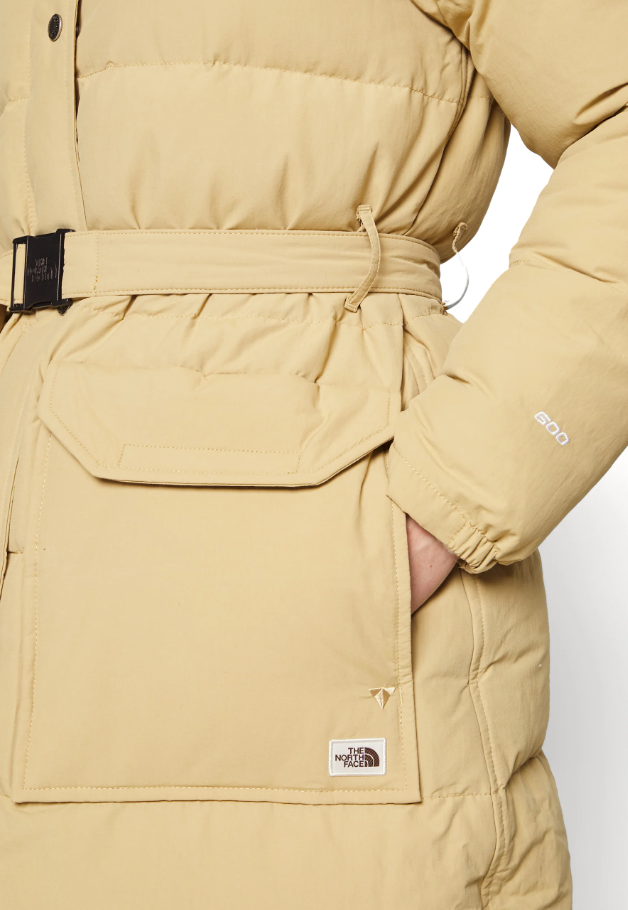 The North Face Womens Sierra Long Down Puffer Parka / Antelope Tan / RRP £400