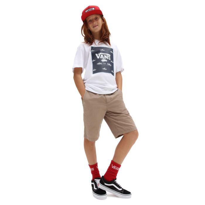 Vans Kids Boys Print Box T-Shirt / White / RRP £25