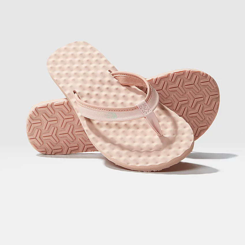 The North Face Women’s Base Camp Mini II Flip Flop -Café Crémé Evening Sand Pink