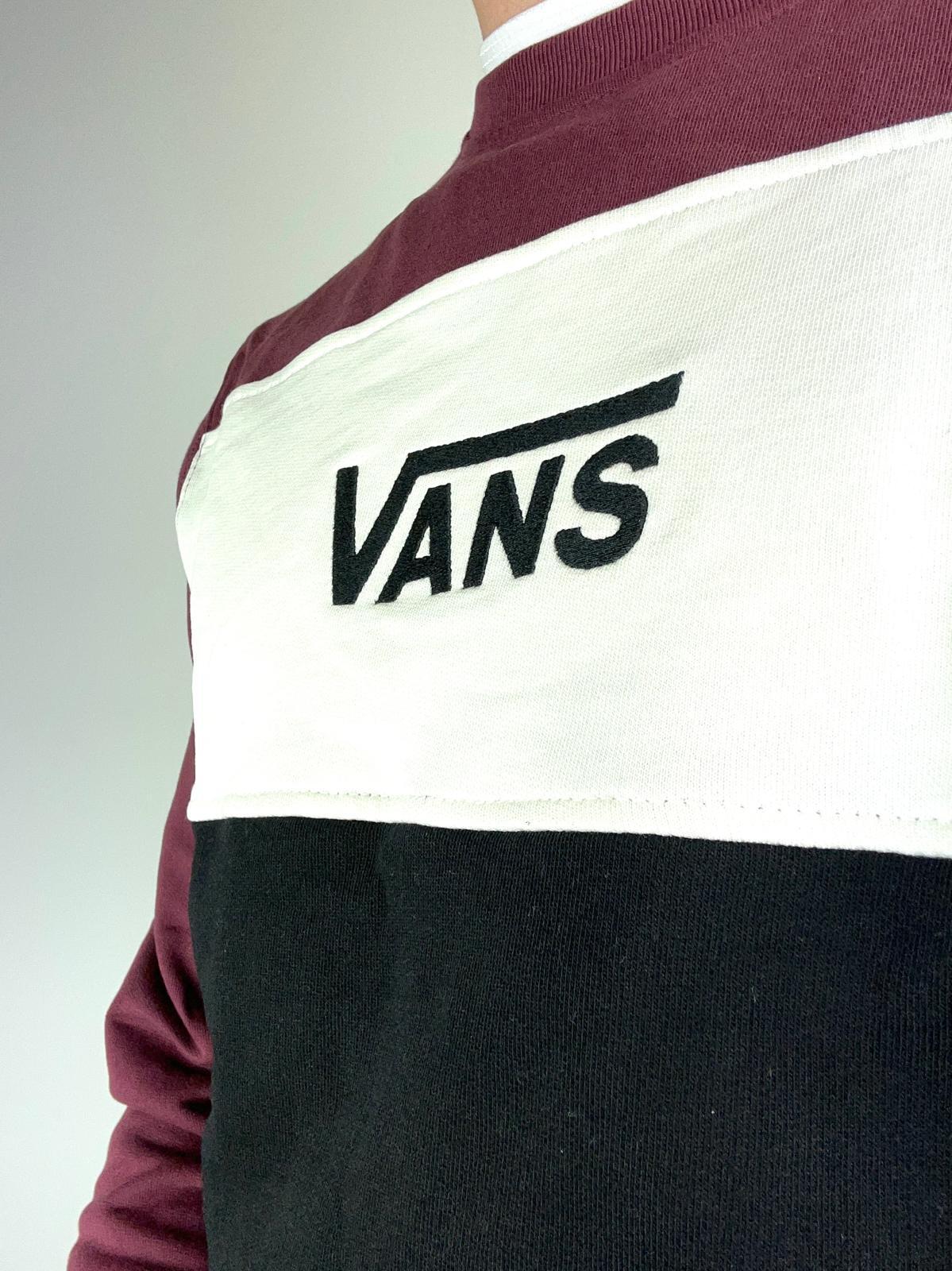Vans Mens Retro Active Crew Sweater / Black / RRP £55