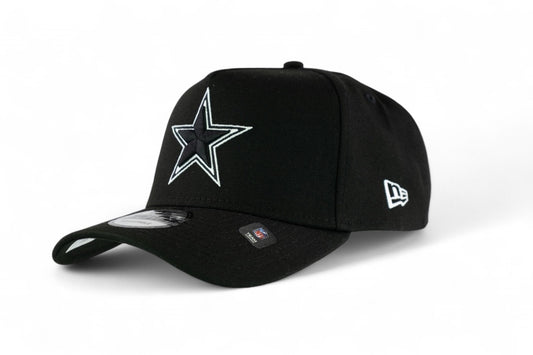 New Era Dallas Cowboys NFL 9FORTY A Frame Cap / Black White / RRP £27