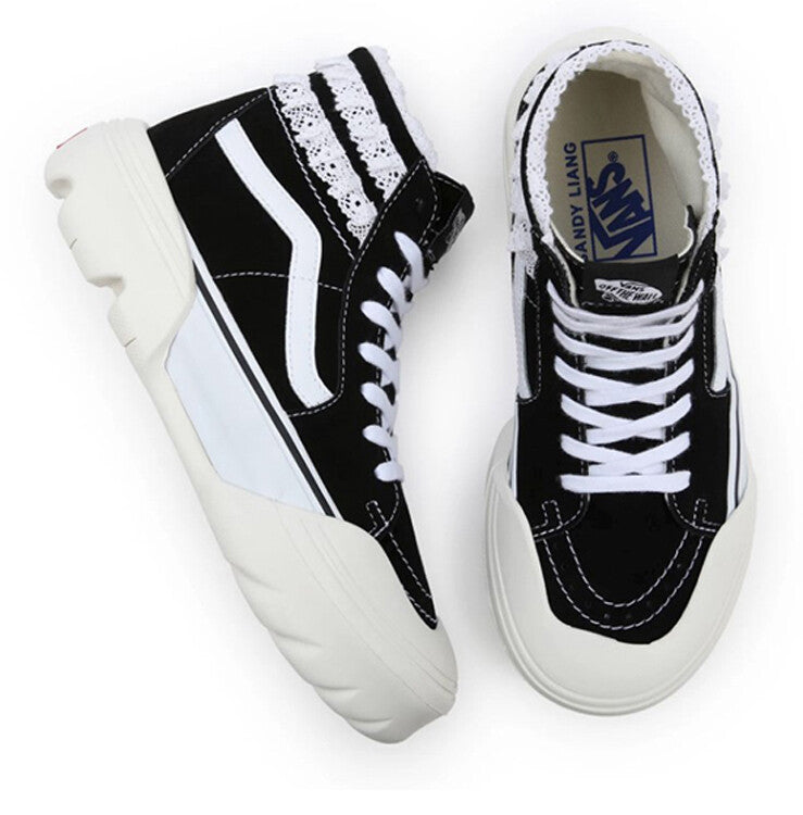 Vans X Sandy Liang Sk8-Hi Tapered Modular Trainers / Black Lace / RRP £105