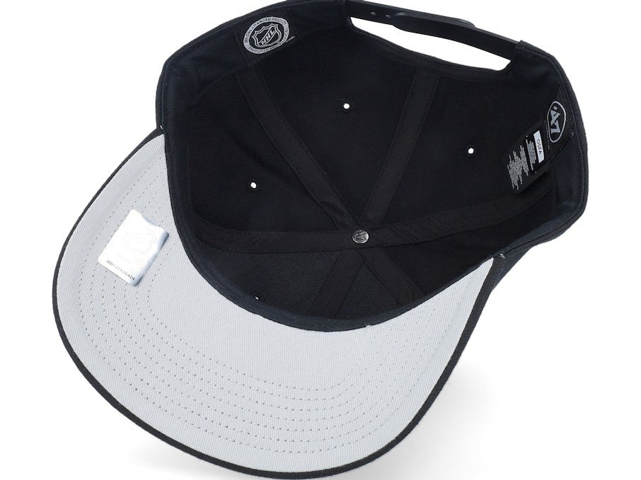 47 Brand Adult Chicago Blackhawks MVP Cap / Black / RRP £24