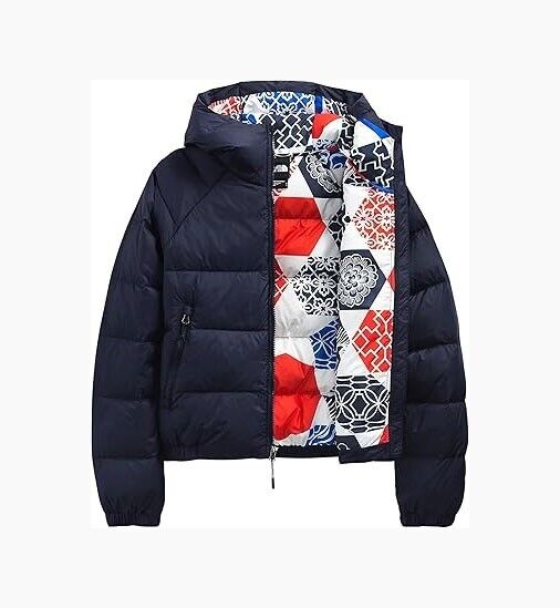 The North Face Womens Hydrenalite Down Hooded Puffer Jacket / Blue / RRP £235