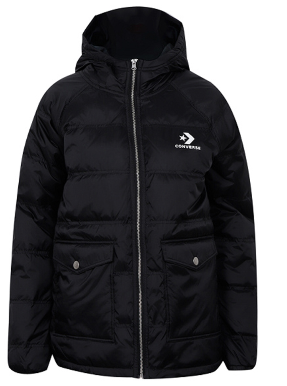 Converse Women's Mid Length Down Puffer Jacket / BNWT / Black / Sizes Available