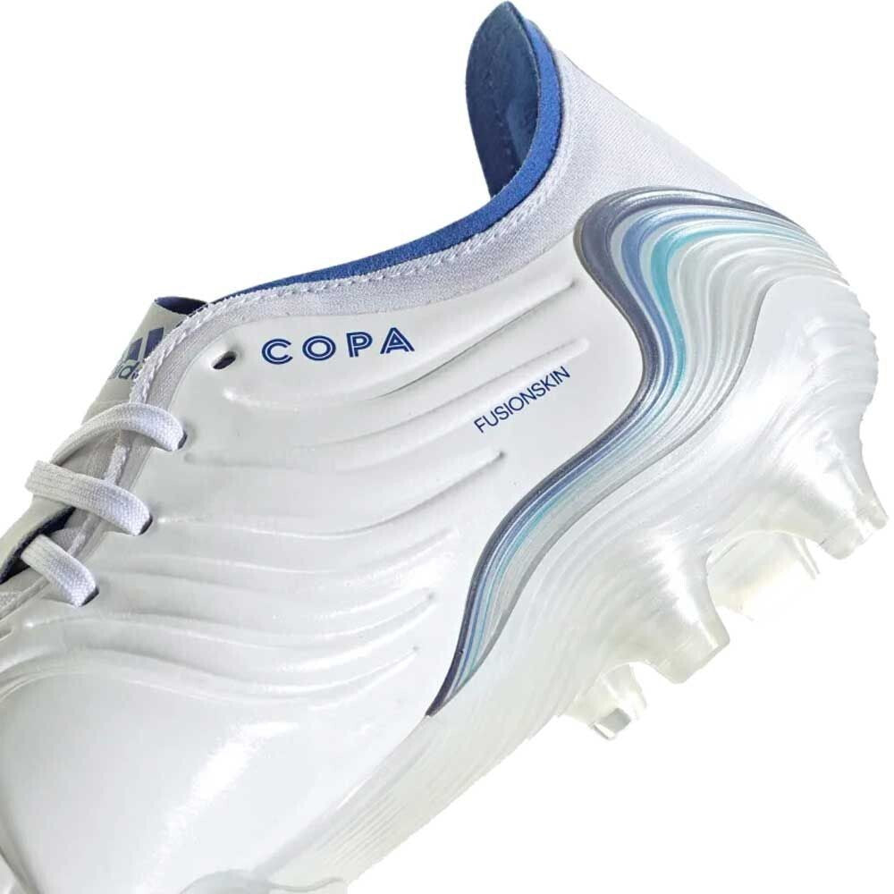 Adidas Copa Sense.1 FG Football Boots / White Blue / RRP £180
