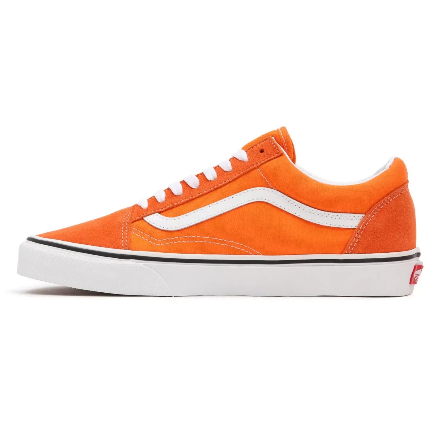 Vans Unisex Old Skool Trainers / Tiger Orange White / RRP £65