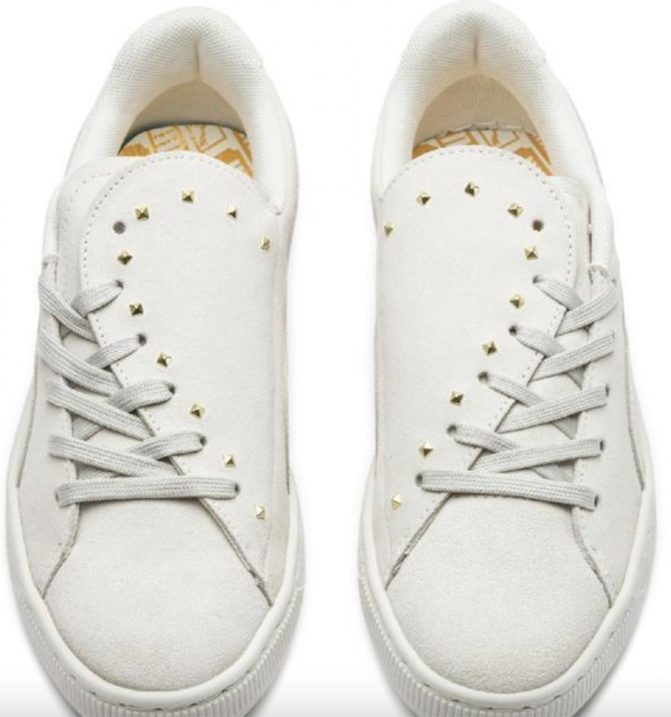 Puma Women's Suede Crush Studs Trainers / BNIB / Marshmallow