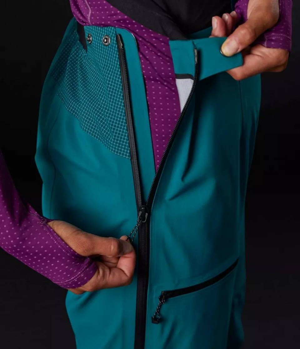 The North Face Womens L5 Futurelight FZ Bib / Shaded Spruce / RRP £585