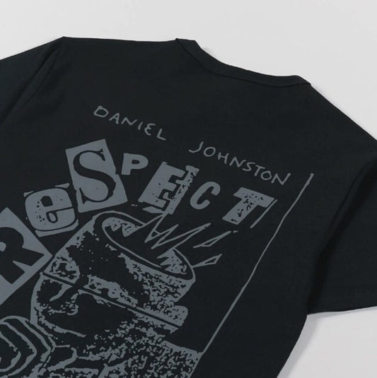 Vans Mens X Daniel Johnston Respect OTW T-shirt / Black / RRP £40