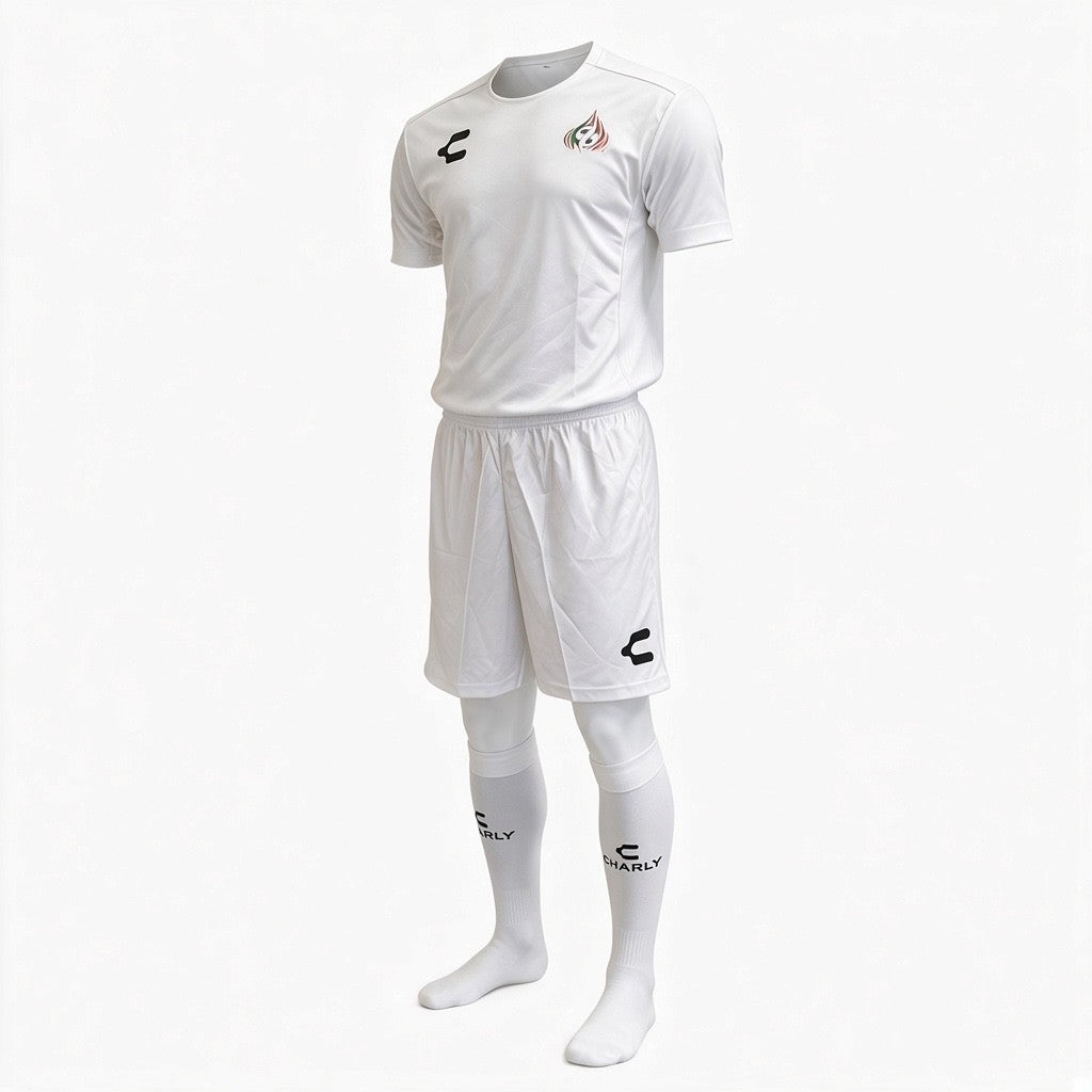 Charly Men's Football Kit / Full Mexico Training Kit / White / RRP £40