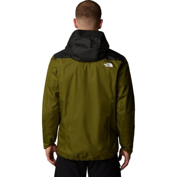 The North Face Mens Quest Zip In Rain Jacket / Olive / RRP £130