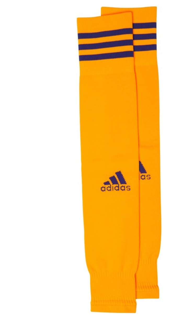 Adidas Mens Team Sleeve 18 Football Socks / BNWT / Lucky Orange / RRP £16