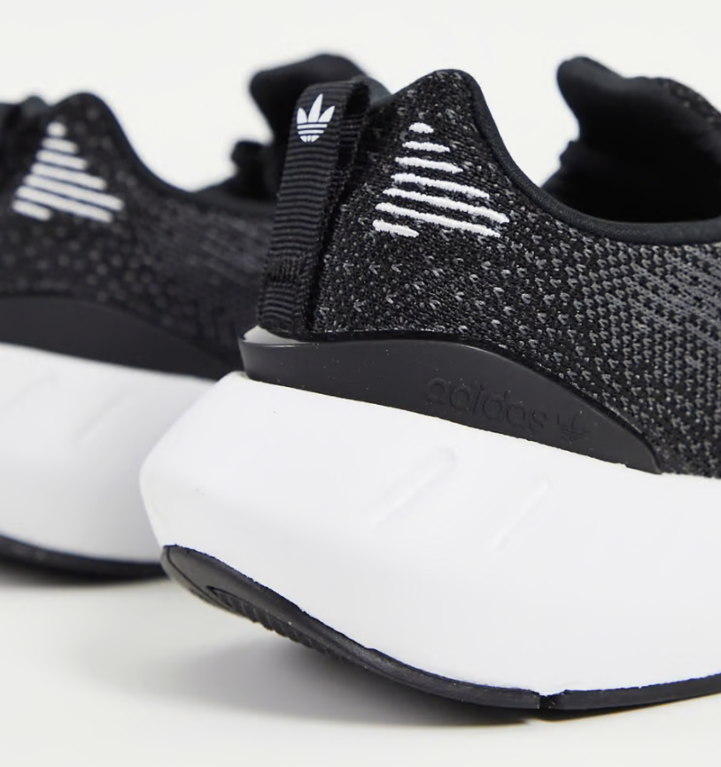 Adidas Women's Swift Run Trainers / Dark Grey White / RRP £85