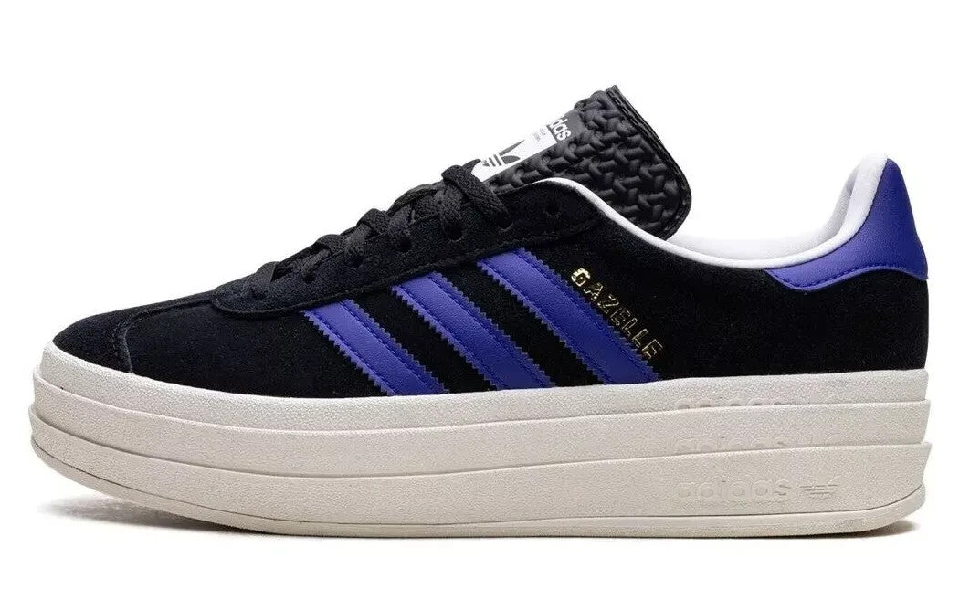 Adidas Womens Gazelle Bold Wedge Trainers / BNIB / Black / RRP £105