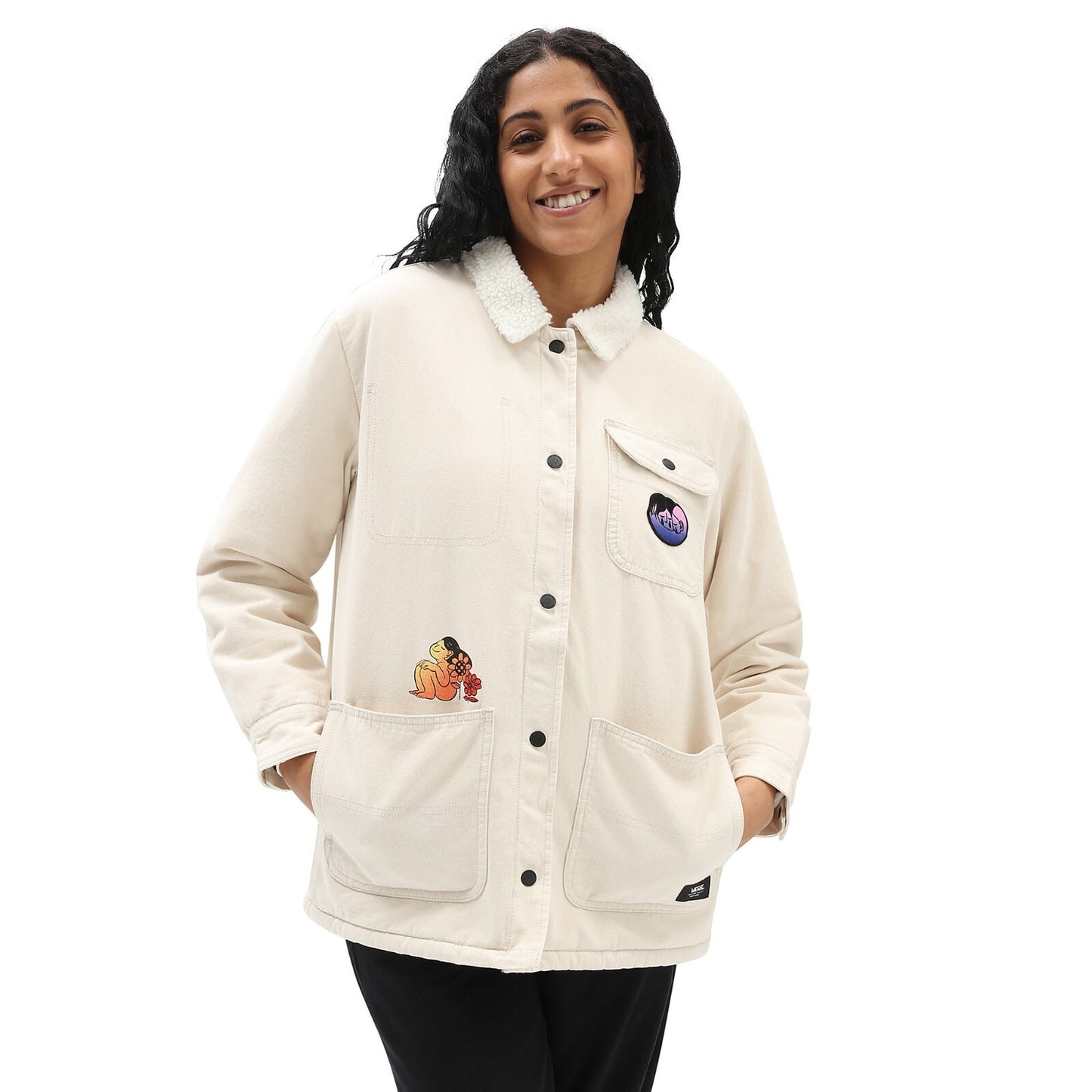 Vans Womens Cultivate Care Shacket / Natural White / RRP £105