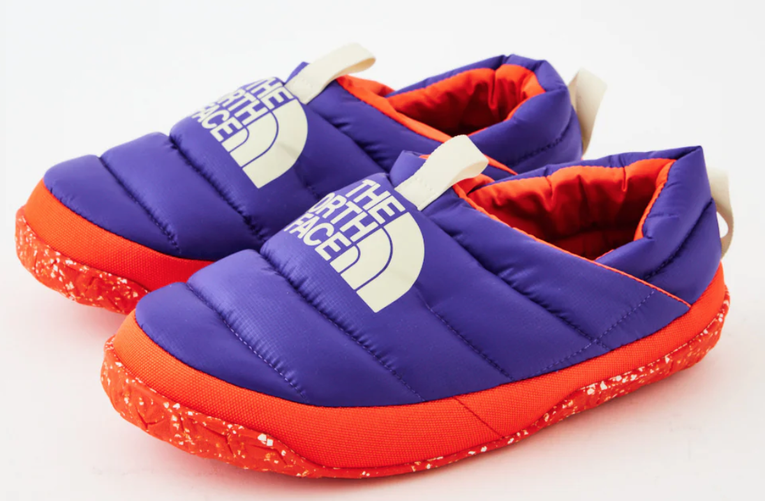 The North Face Women's Nuptse Mules / BNWT / Peak Purple/Flare / RRP £70