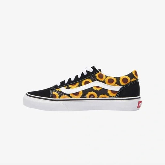 Vans Kids Old Skool Trainers / Black Sunflower / RRP £45