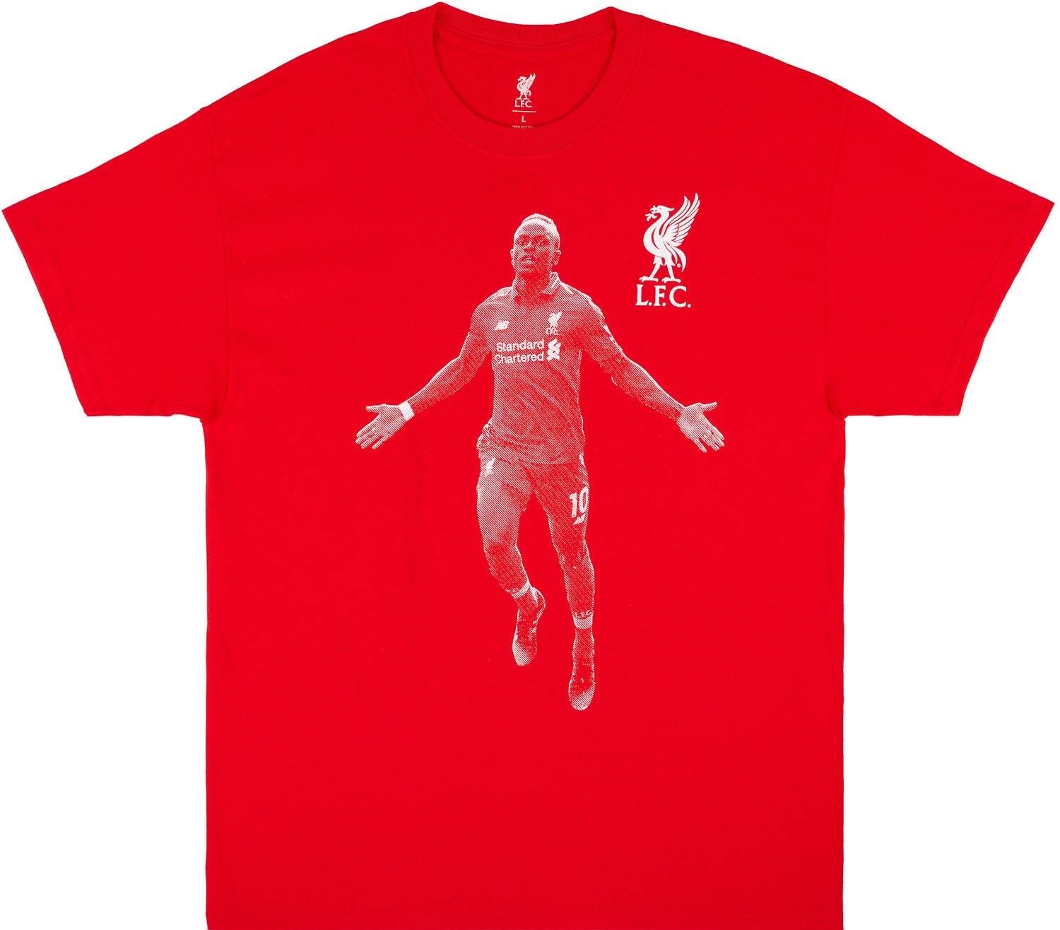 Own Brand Mens 2019-20 Liverpool Graphic Tee Mané #10 / Red / RRP £22.99