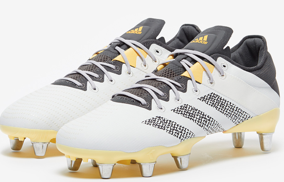 Adidas Kakari Z.0 SG Rugby Boots / BNIB / Crystal White / RRP £170