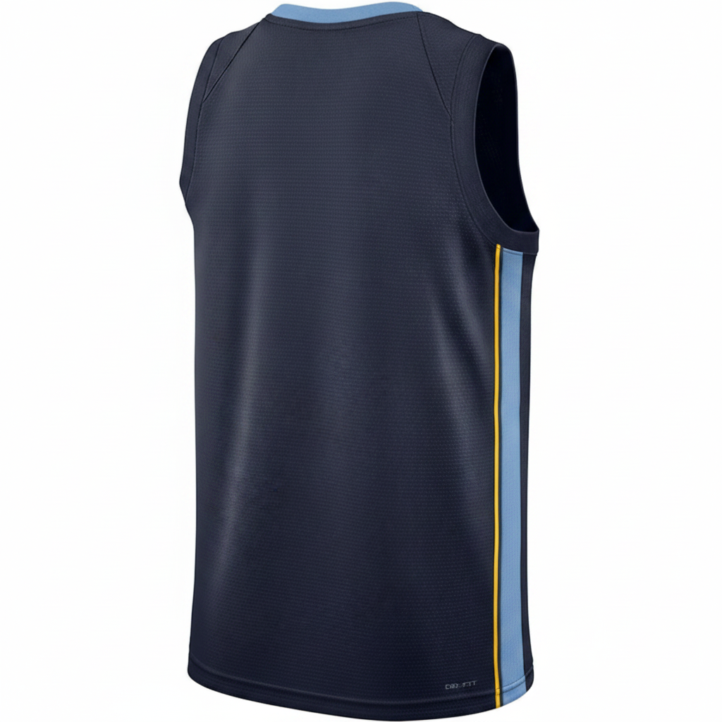 Nike Jordan Mens Memphis Grizzlie Blank Basketball Vest Jersey / Navy / RRP £90