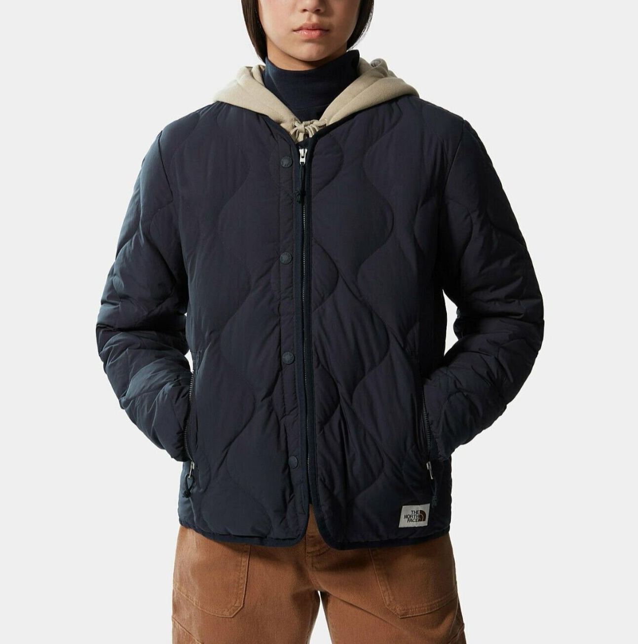 The North Face Women's M66 Quilted Puffer Down Jacket / Navy / RRP £205