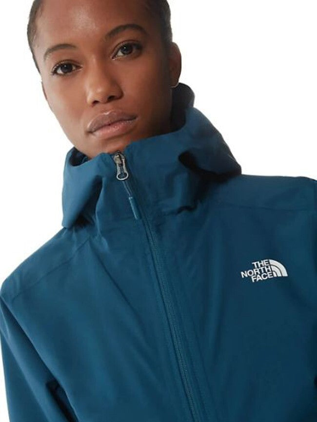 The North Face Womens Monterey Blue Hikestellar Parka Shell Rain Coat / RRP £155