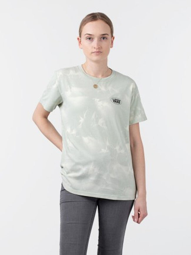 Vans Womens Reflectionz T-Shirt / Celadon Green / Water Wash / RRP £30