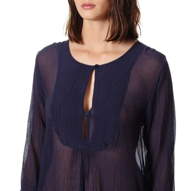 Vilebrequin Fitonia Beach Cover Up Dress / Navy / RRP £275