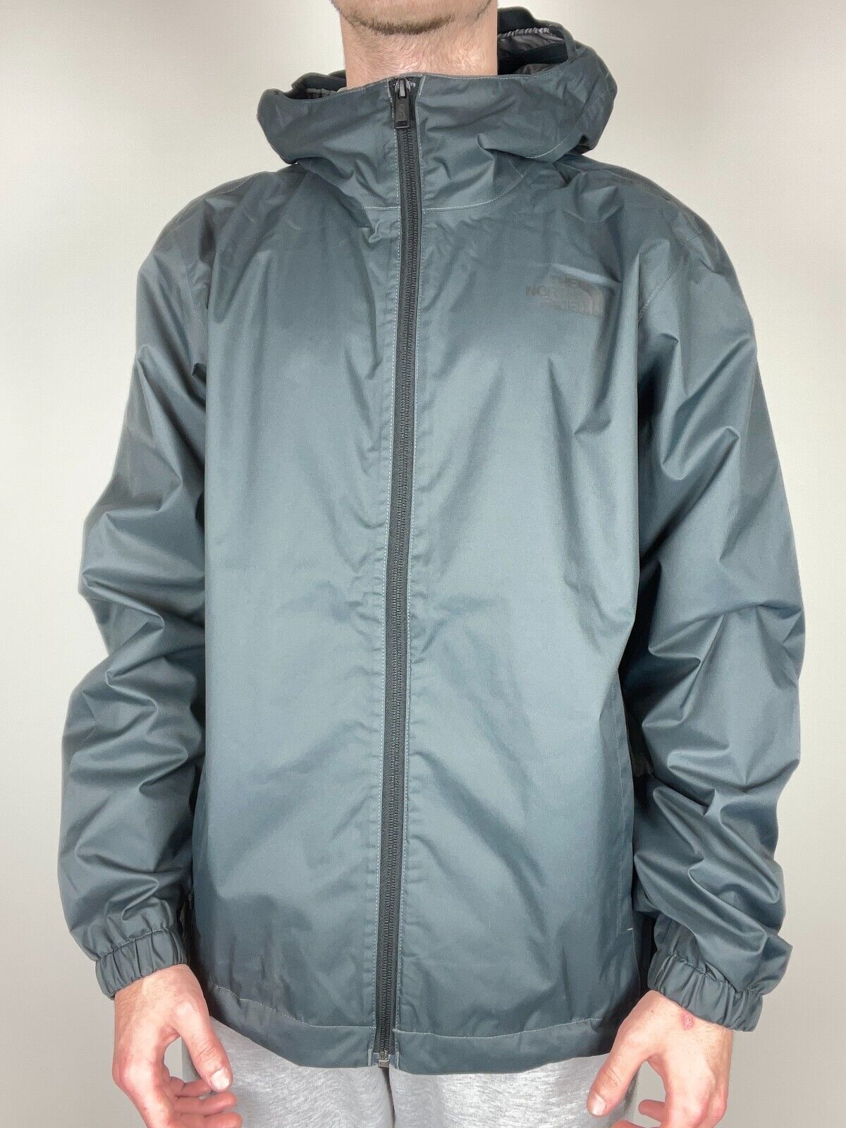 The North Face Mens Quest Rain Jacket / Zinc Grey / RRP £100