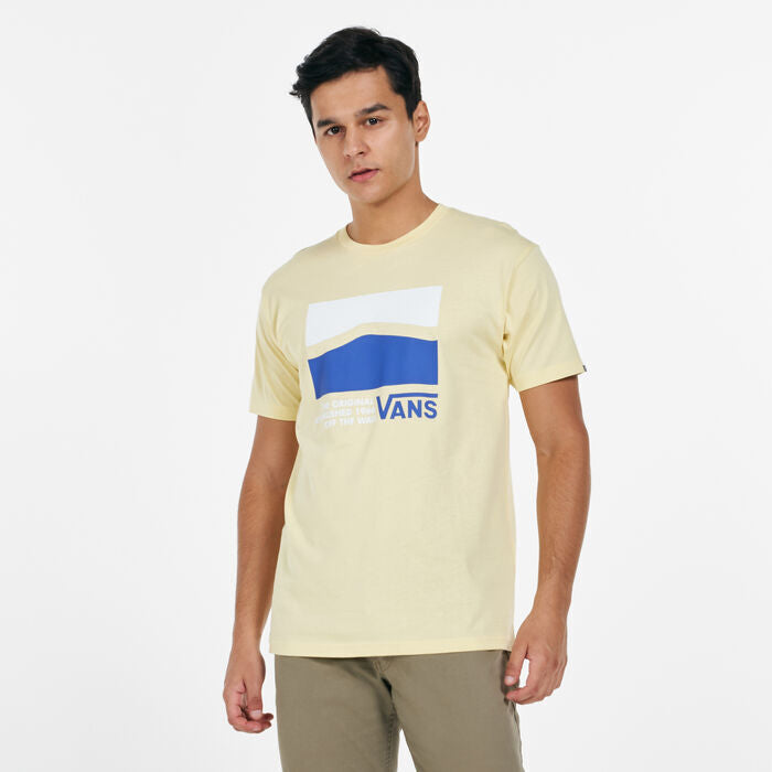 Vans Men's Original DNA Side T-Shirt / Mellow Beige / RRP £35