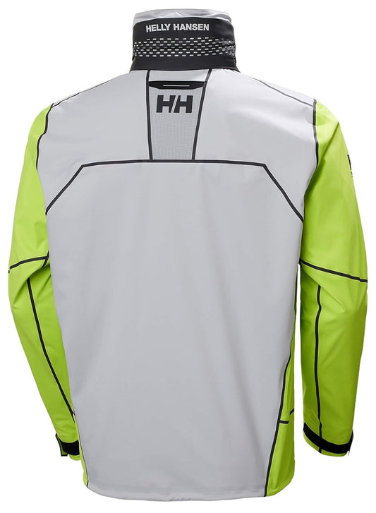 Helly Hansen Men’s HP Foil Pro Weatherproof Jacket / Silver Green / RRP £330