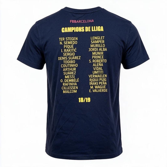 Barcelona Kids Winner Tee / Navy / RRP £20