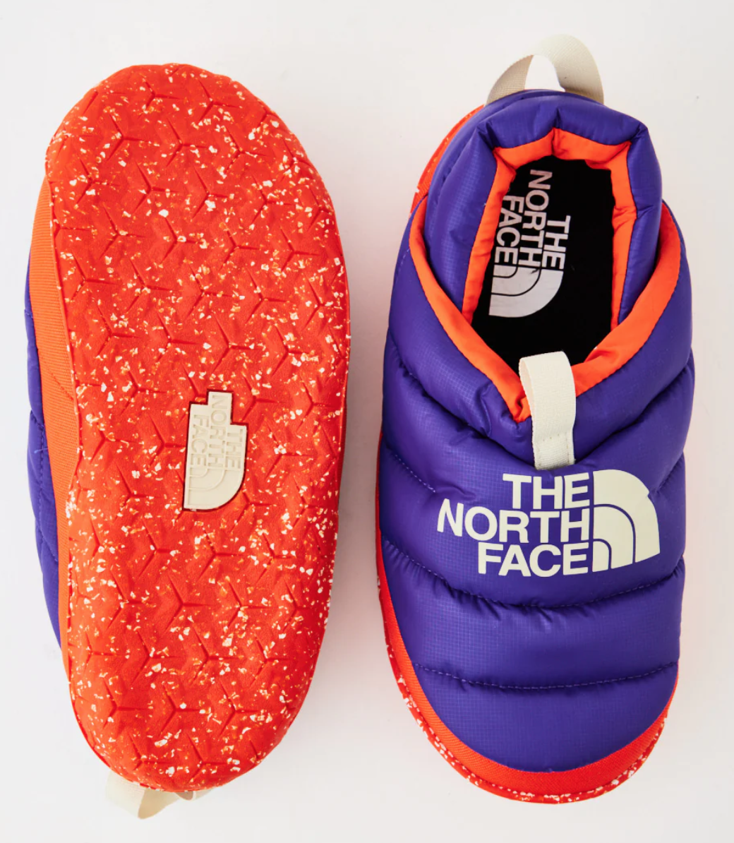 The North Face Women's Nuptse Mules / BNWT / Peak Purple/Flare / RRP £70