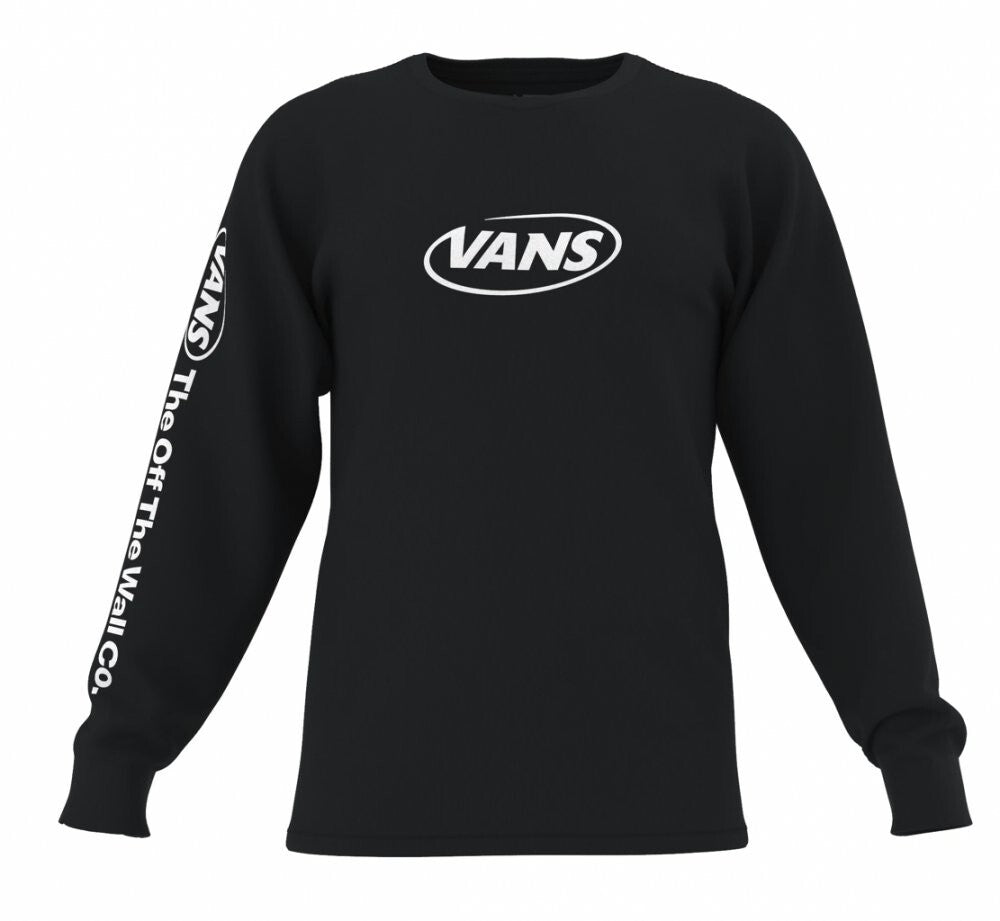 Vans Mens Hi Def Commerical Long Sleeve Tee / Black / RRP £42
