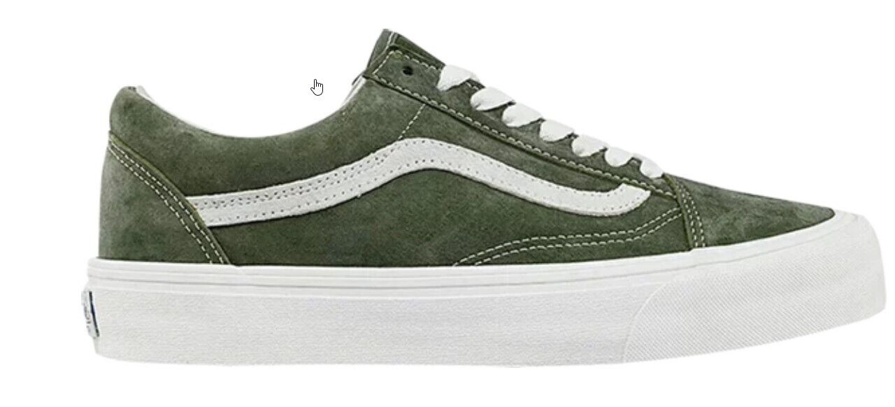 Vans Mens Old Skool VR3 LX 'forest Night' / Green White / RRP £85