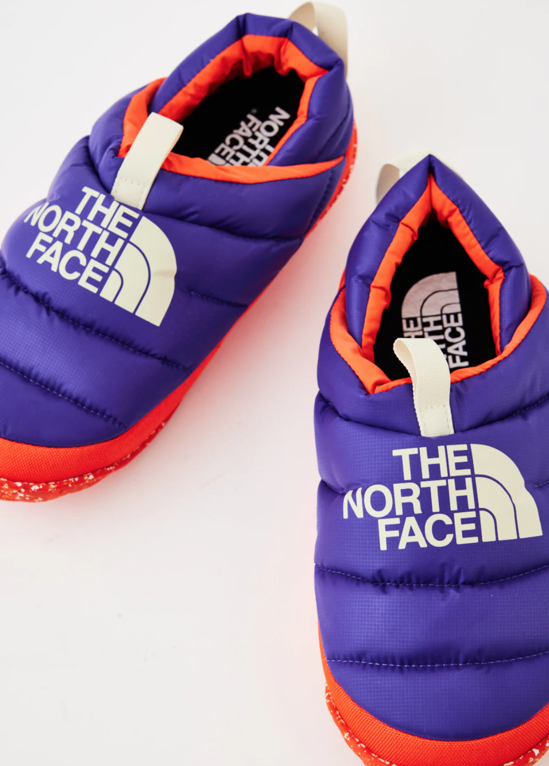 The North Face Women's Nuptse Mules / BNWT / Peak Purple/Flare / RRP £70