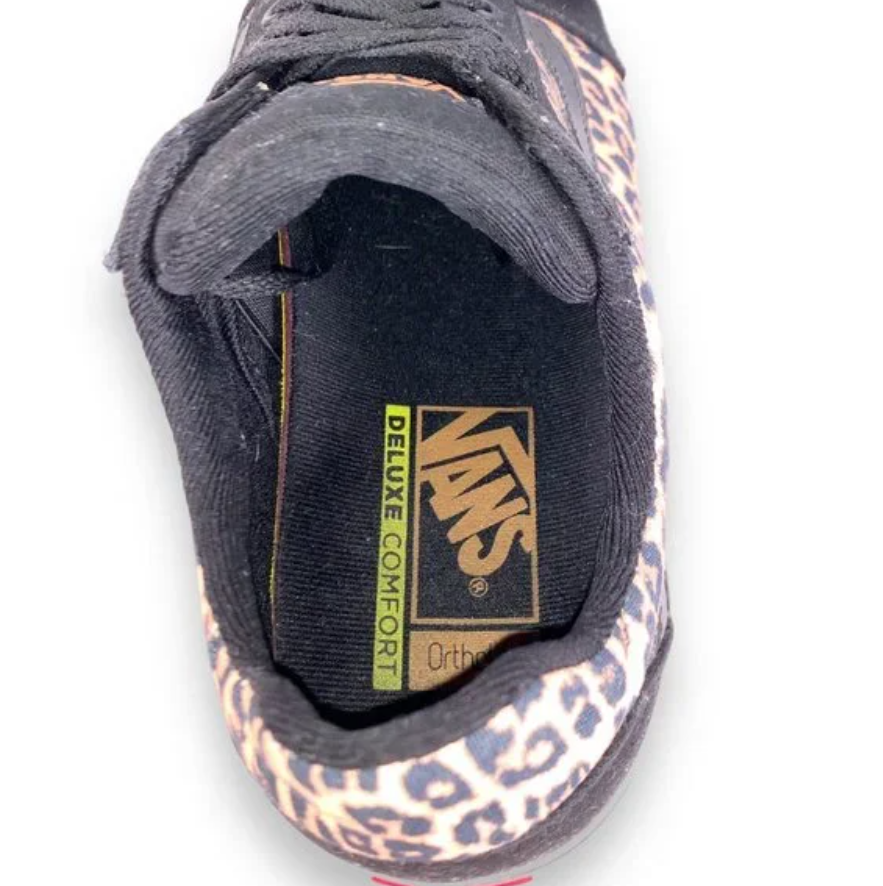 Vans Ward Deluxe Trainers / Black Leopard / Women / RRP £65