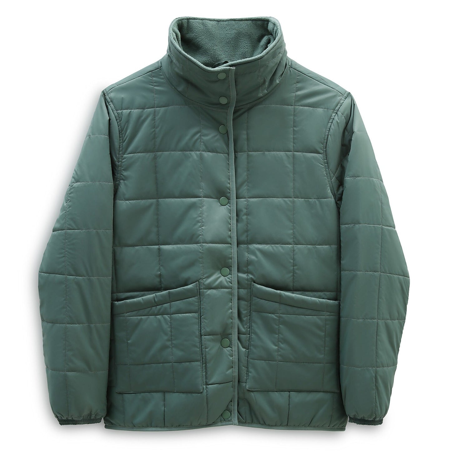 Vans Womens Which Way Quilted Puffer Jacket / Duck Green / RRP £110