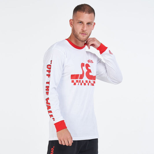 Vans X SE Mens Bikes Long Sleeve Tee / Red / RRP £37